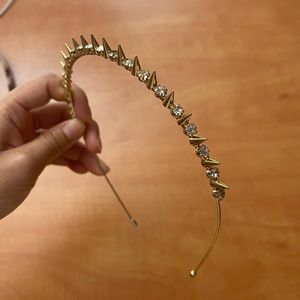 Gold Crystal Headband
